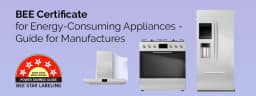 BEE Registration Certificate for Energy Consuming Appliances