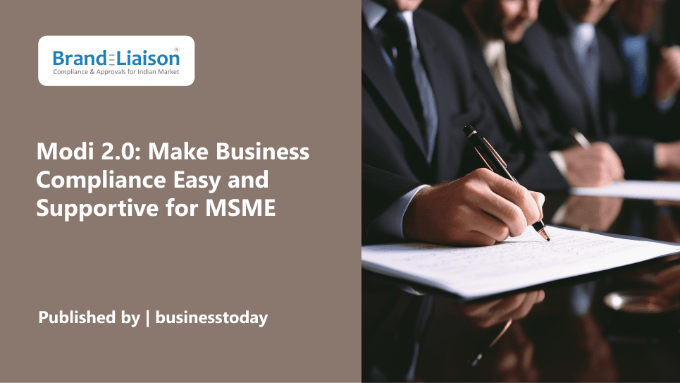 Easing Out Business Compliances for the MSME Sector