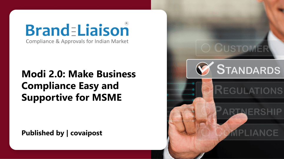 Making Business Compliance "MSME- Supportive"
