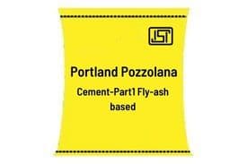 BIS Certificate for Portland Pozzolana Cement Fly-ash based