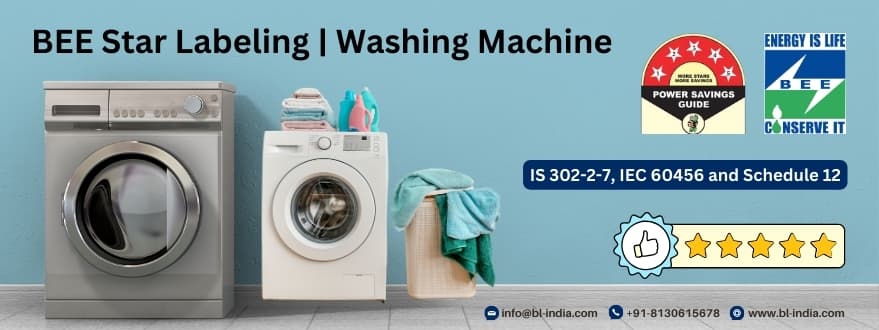 BEE Registration for Washing Machine