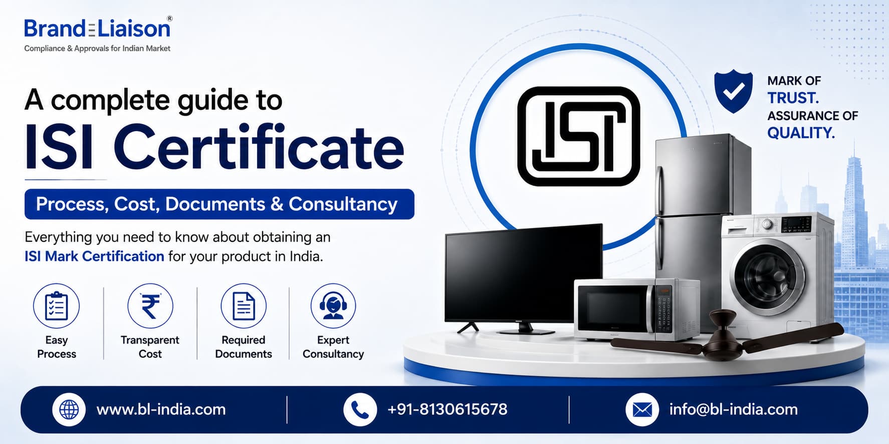 ISI Certificate Process, Cost, Documents & Consultancy