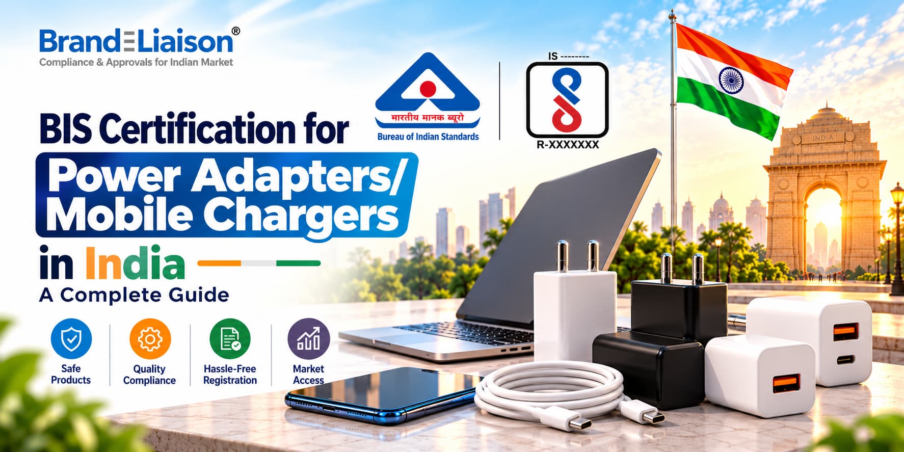 BIS Certification for Power Adaptors/Mobile Chargers