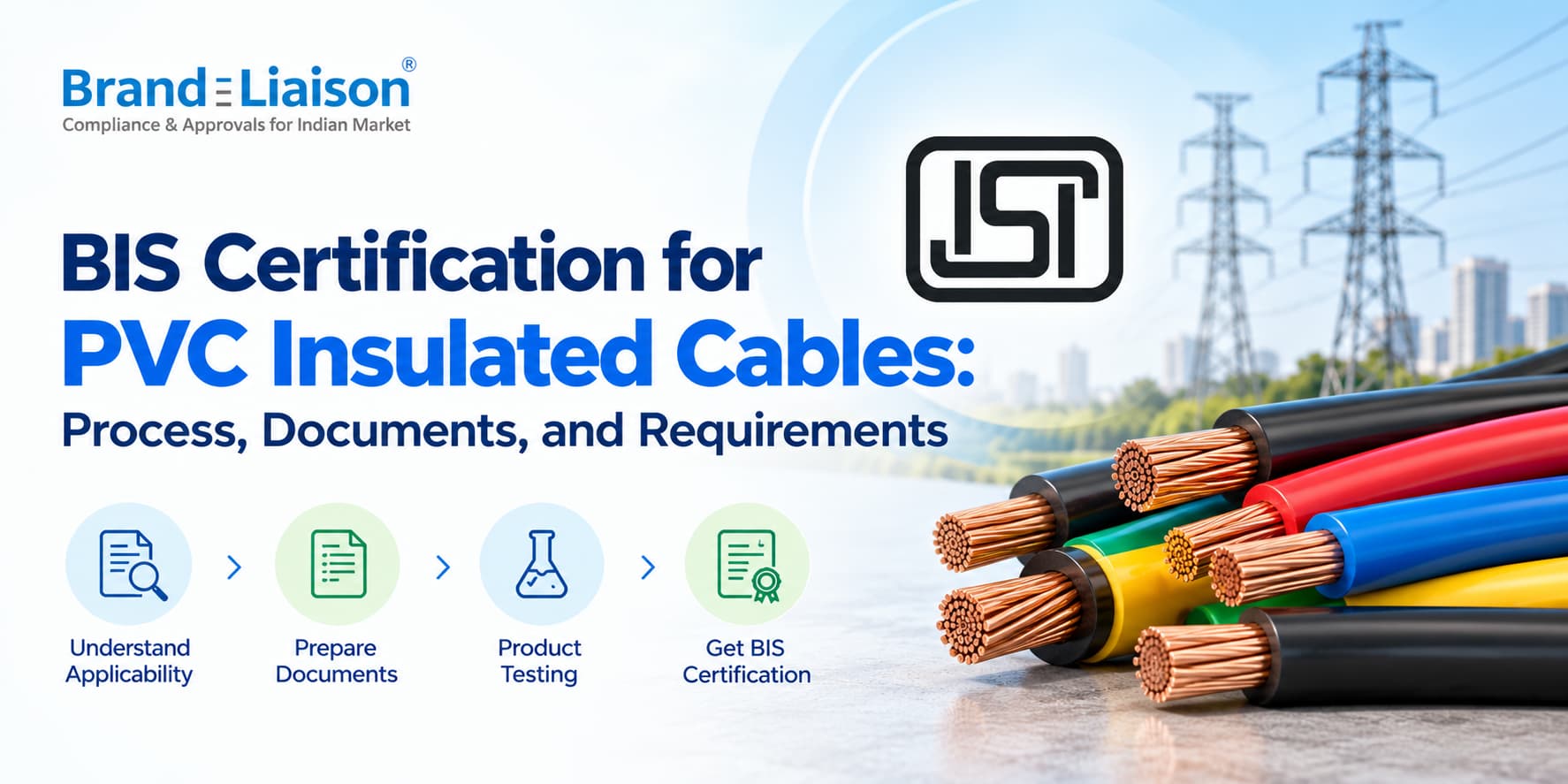 BIS Certification for PVC insulated cables