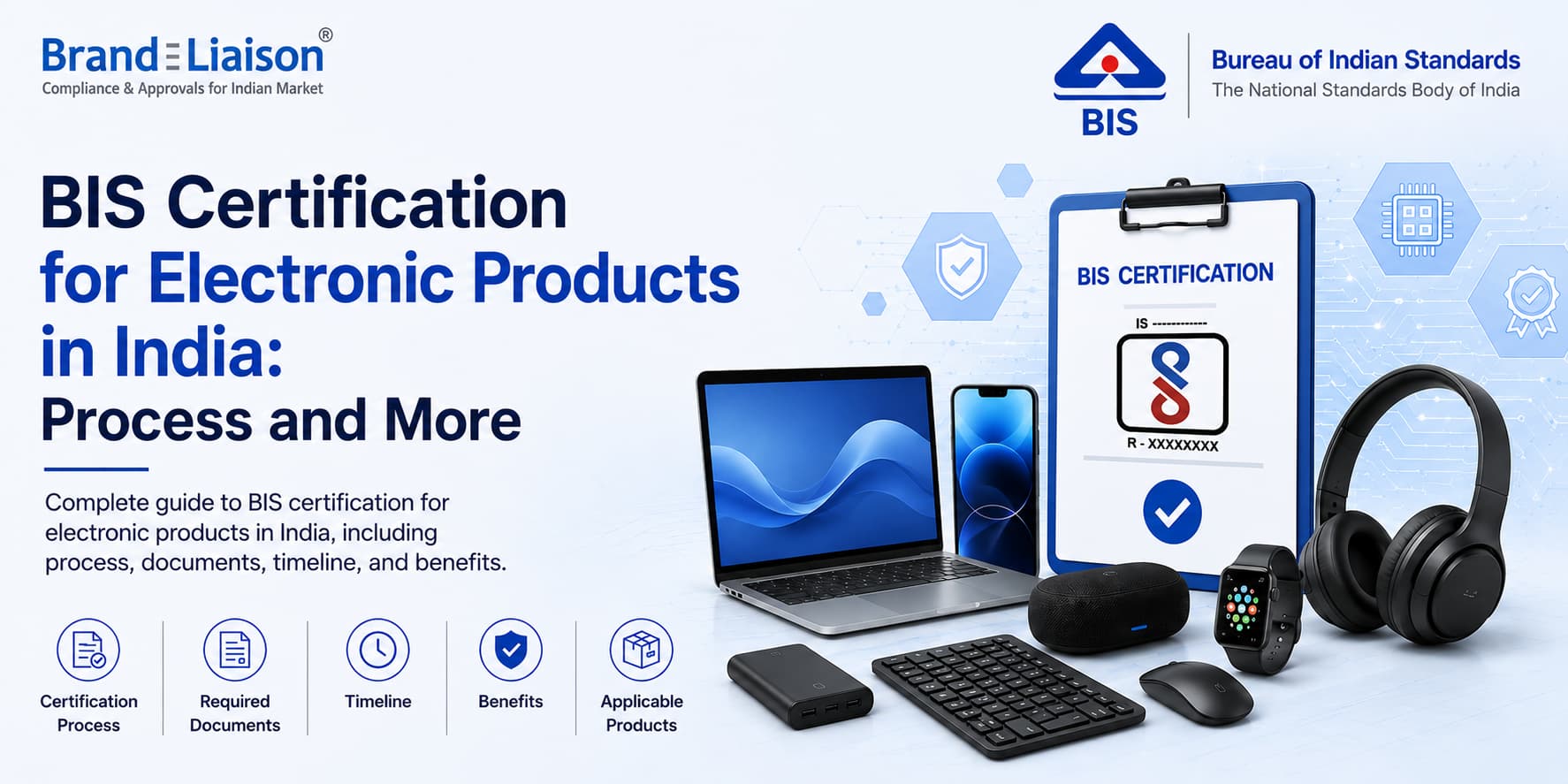 BIS Certification for Electronic Products in India