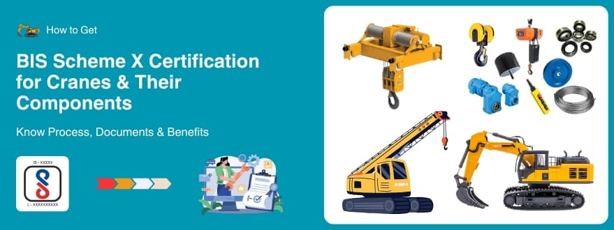 BIS Scheme X Certification for Cranes & Components