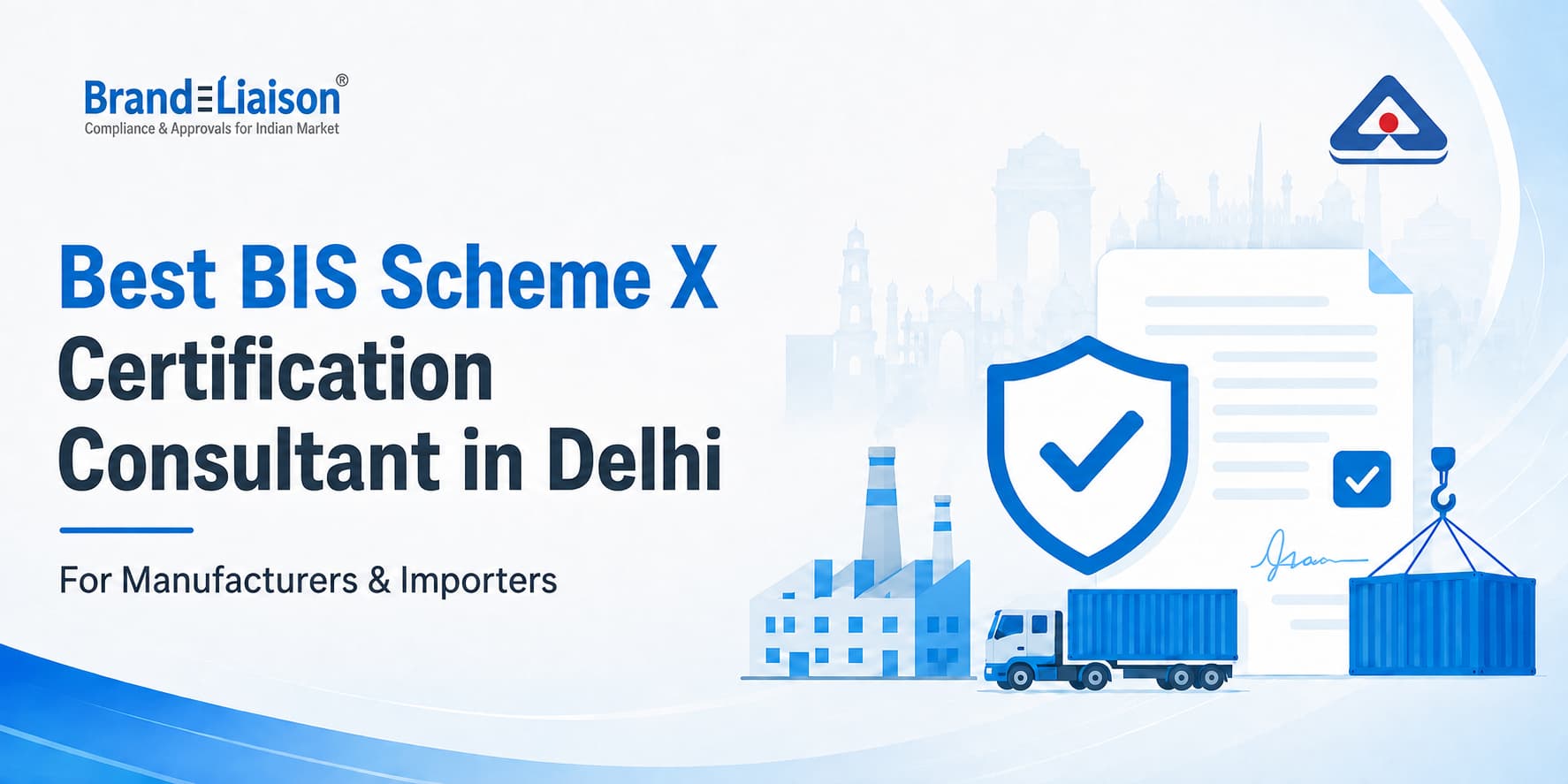 Best BIS Scheme X Certification Consultant in Delhi, India