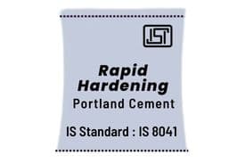 BIS Certificate for Rapid Hardening Portland Cement