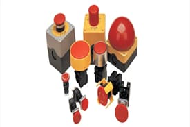 Electrical Emergency Stop Devices with Mechanical Latching Function