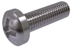 Pan Head Screws With Type H or Type Z Cross Recess