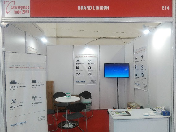 Convergence India 2019 - Exhibition Booth