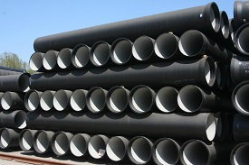 Cast iron/ductile iron drainage pipes and pipe fittings for over ground non-pressure pipelines socket and spigot series