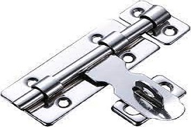 Stainless Steel Sliding Door Bolts (Aldrops) for use With Padlocks