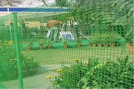 Fencing nets for agriculture and horticulture purposes – made from extruded polymer mesh