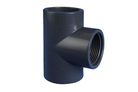 Injection moulded PVC socket fittings with solvent cement joints for water supplies