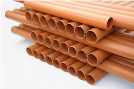 Unplasticized non-pressure polyvinyl chloride (PVC-U) pipes for use in underground drainage and sewerage system