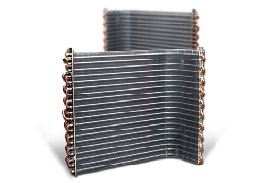 Finned type Heat Exchanger for Room Air Conditioner