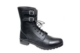 High ankle tactical boots with PU-Rubber sole