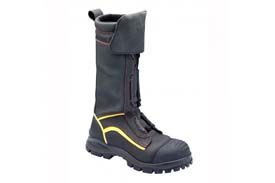 Leather safety boots and shoes for miners